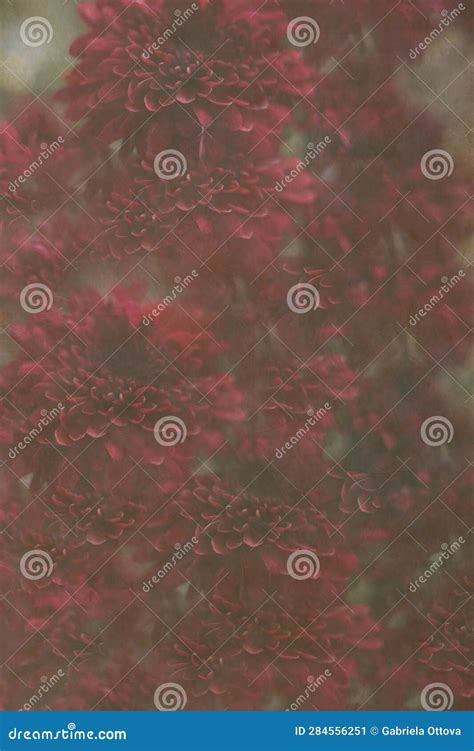 A Vintage Style Floral Backdrop Stock Illustration - Illustration of ...