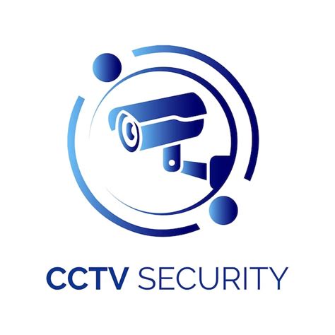 Premium Vector Cctv Camera Surveillance Security Logo