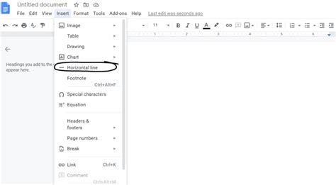 How To Insert A Horizontal Line In Google Docs OfficeBeginner