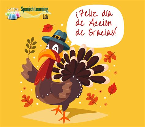 ¡feliz Día De Acción De Gracias Happy Thanksgiving Turkey Happy Thanksgiving Day