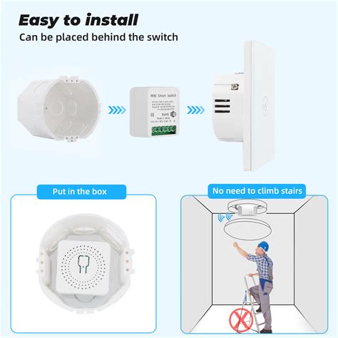 Tuya Wifi Mini Smart Switch A Way Diy Switches Smartlife App Timer