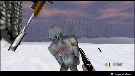 Goldeneye N64 Enemy Rockets Silenced PP7 Pistol Only 00 Agent On