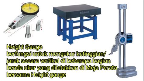 Cara Menggunakan Height Gauge Gauges It Works