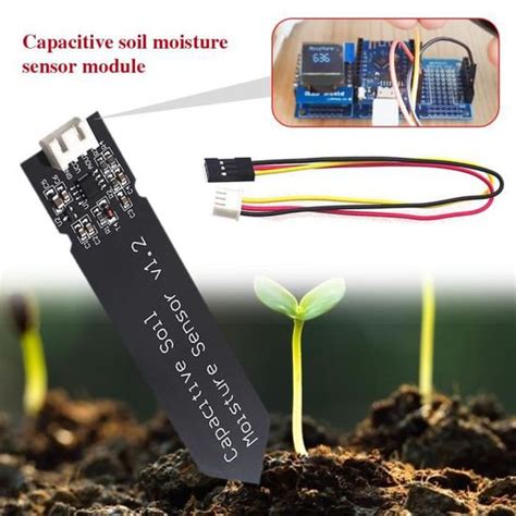 Sécateur Capteur capacitif d humidité du sol pas facile à corroder fil