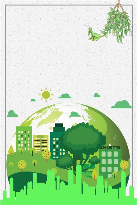 Green Simple Environmental Protection Poster Public Welfare