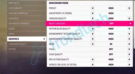 Forza Horizon 5 Best Graphics Settings