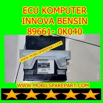 Jual Produk Ecu 89661 0k040 Innova Termurah Dan Terlengkap Juni 2023