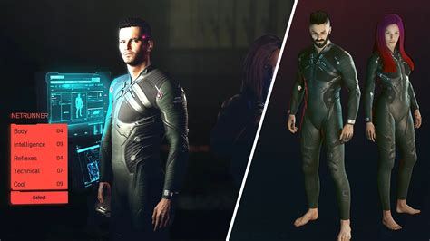 E Green Netrunning Suit Archivexl Male And Female V At Cyberpunk