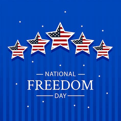 Premium Vector National Freedom Day Illustration