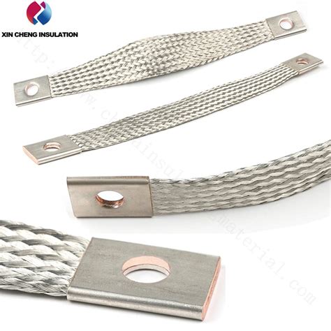 Tinned Copper Busbar A Copper Wire Soft Connector Flexible