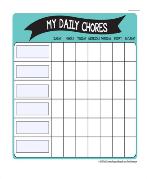 Free Editable Chart Templates Printable Templates