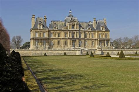 Maisons Laffitte France April 3 2017 Castle Editorial Stock Photo