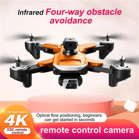 S97 zangão 4k profesional hd câmera dupla wifi fpv obstáculo evitar