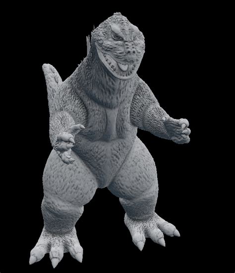 Archivo STL Godzilla 1962 ゴジラ Plan de impresora 3D para descargarCults