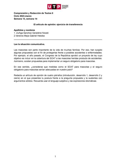 Esquema espero te sirva Comprensión y Redacción de Textos II Ciclo