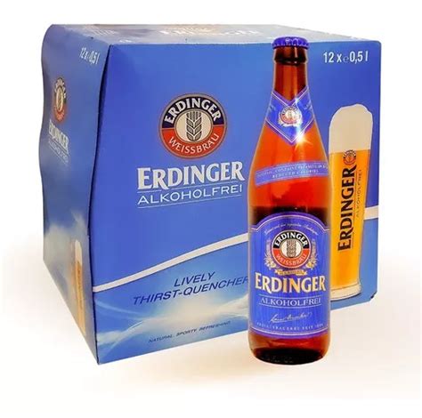 Caja Pz Cerveza Erdinger Alcoholfrei Ml C U Mercadolibre