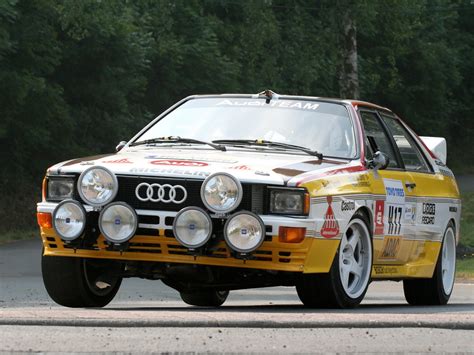 1983 85 Audi Quattro Group B Rally Car Typ 85 Wrc Race Racing