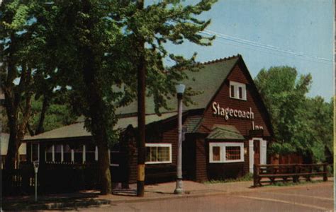 Stagecoach Inn Restaurant Manitou Springs, CO Postcard