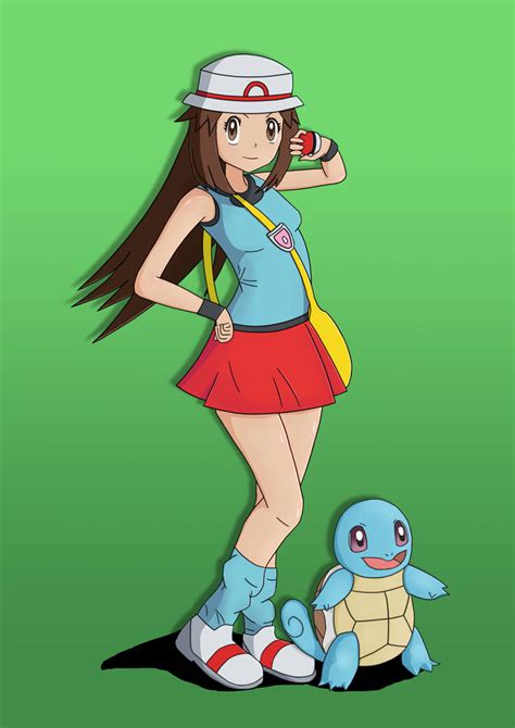 Pokemon Trainer Leaf By Ihnoc On Deviantart