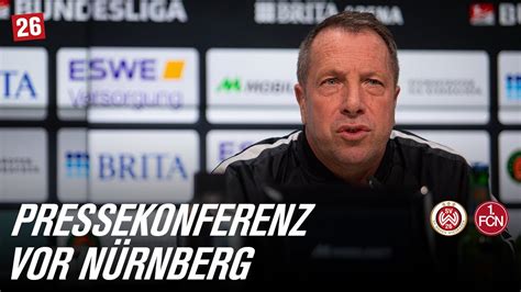 Pressekonferenz Vor Sv Wehen Wiesbaden Vs Fc N Rnberg I