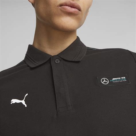 Puma Polos Mercedes AMG PETRONAS Motorsport Polo Puma Black Homme