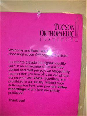 TUCSON ORTHOPAEDIC INSTITUTE PC - Updated June 2024 - 18 Photos & 88 Reviews - 5301 E Grant Rd ...