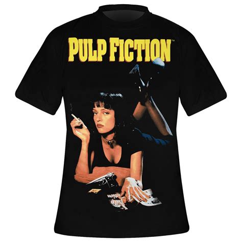 T Shirt Homme Pulp Fiction Classic Cover Rock A Gogo