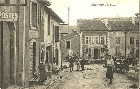 Photos Et Carte Postales Anciennes De Chaligny Mairie De Chaligny Et