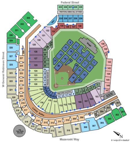 PNC Park Tickets and PNC Park Seating Chart - Buy PNC Park Pittsburgh ...