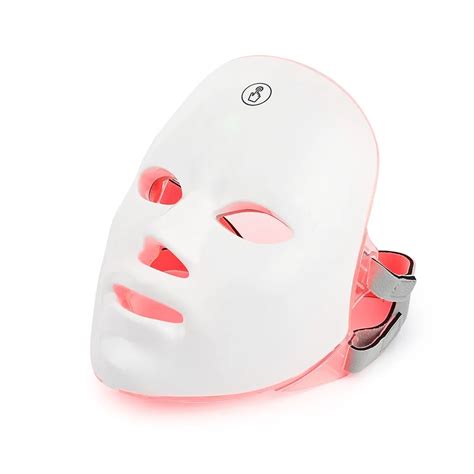 Rechargeable Facial Led Mask 7 Colors Led Photon Therapy Beauty Mask Skin Rejuvenation Home Face