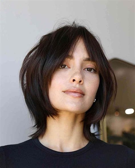 Best Ways To Get A Wolf Cut For Short Hair Bob Hairstyles For Fine