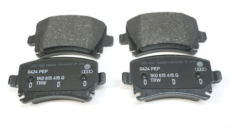 Audi And Volkswagen Brake Pad Set Genuine Audi Volkswagen 1K0698451G