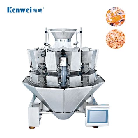 10 Head Combination Multi Head Weigher Packaging Machine For Frozen