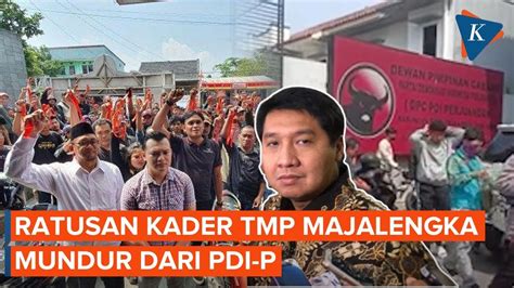 Ikuti Jejak Maruarar 150 Kader TMP Majalengka Mundur Dari PDI P YouTube