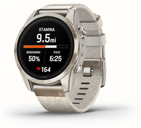 Garmin EPIX PRO Gen 2 42mm Sapphire Soft Gold Stainless Steel Cream