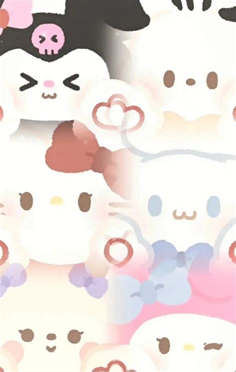 Sanrio Characters 💗 in 2024 | Sanrio wallpaper, Hello kitty wallpaper ...