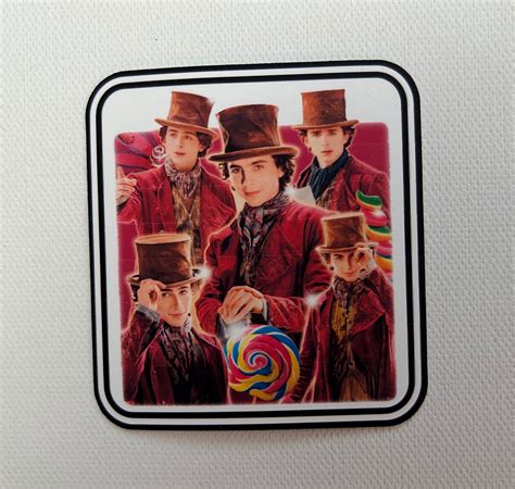 Wonka timothée Chalamet Stickers Etsy