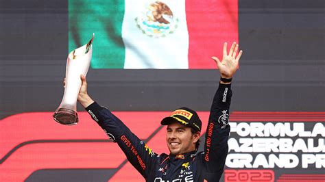 Checo P Rez Gana Gran Premio De Azerbaiy N