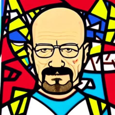 Walter White By Romero Britto Stable Diffusion OpenArt