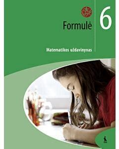 Formulė Matematikos uždavinynas 6 kl kaina pigu lt