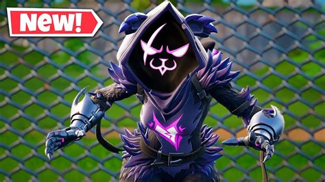 New RAVEN TEAM LEADER Skin Gameplay In Fortnite Nevermore Hearts Pack