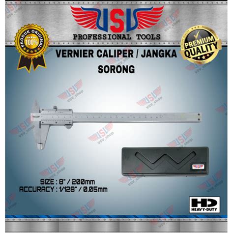 Jual Vsv Vernier Caliper Jangka Sorong Inchi Sigmat Sketmat Mm