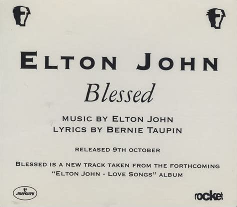 Elton John Blessed Records Lps Vinyl And Cds Musicstack