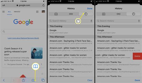how to erase search history on safari 12