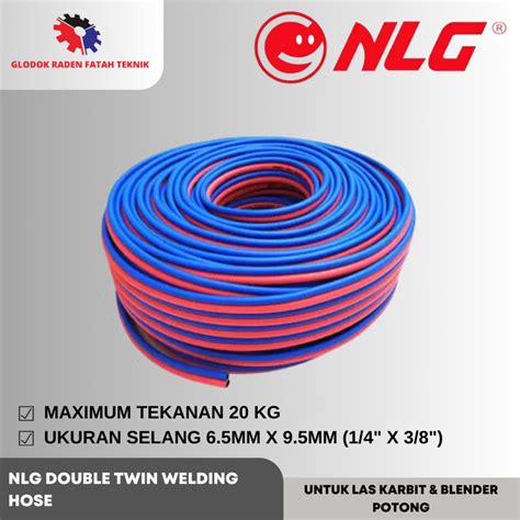 Jual NLG Selang Las Double Twin Welding Hose Blender Las Potong Karbit