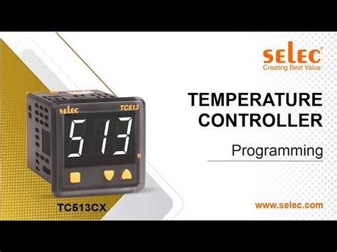 Selec Temperature Controller Selec Temperature Controller Tc513ax