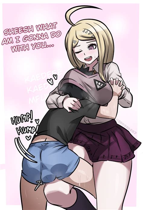 Rule 34 1boy 1girls Akamatsu Kaede Backsack Bulge Clothed Sex Danganronpa Danganronpa V3