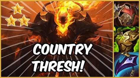 Country Thresh Made People Quit In Rank ⭐⭐⭐ Tft Set 10 Gameplay Youtube