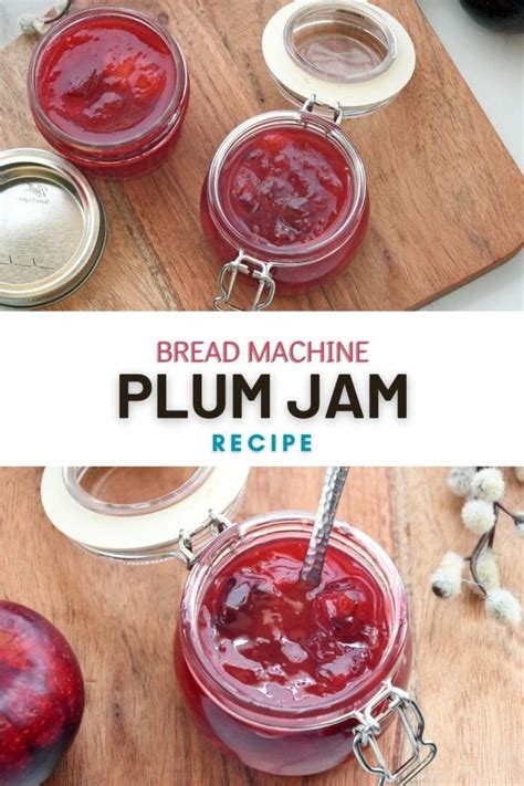 Bread Machine Plum Jam