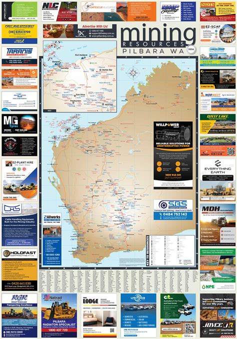 WA Mining Map | Pilbara WA | Pilbara Key